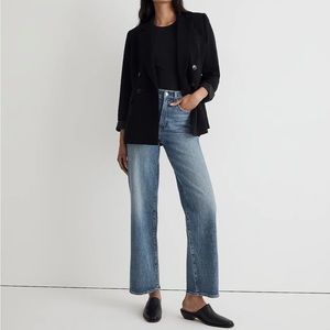 Madewell The Perfect Vintage Wide Leg Crop Jean